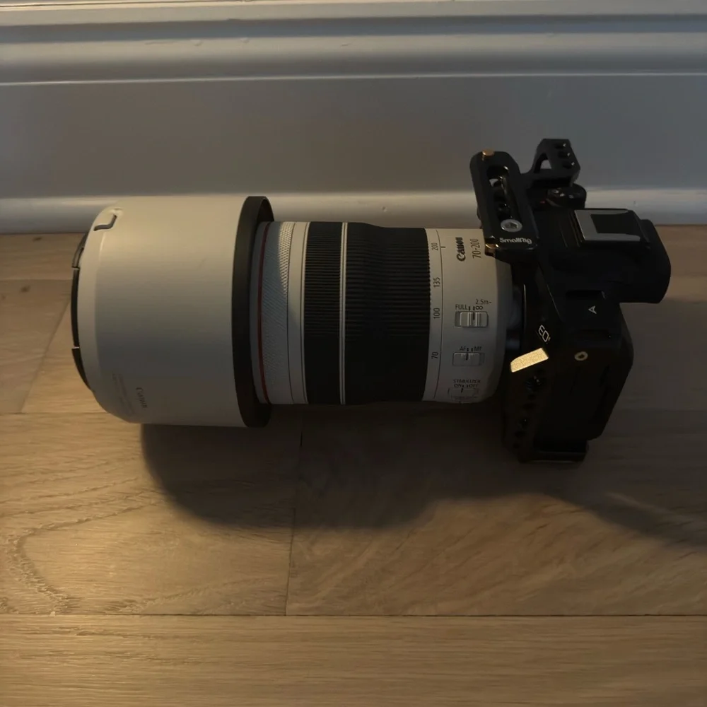 Cannon EOSR50 With Cannon 70-200 F4.0 and 14-45 F4-F6